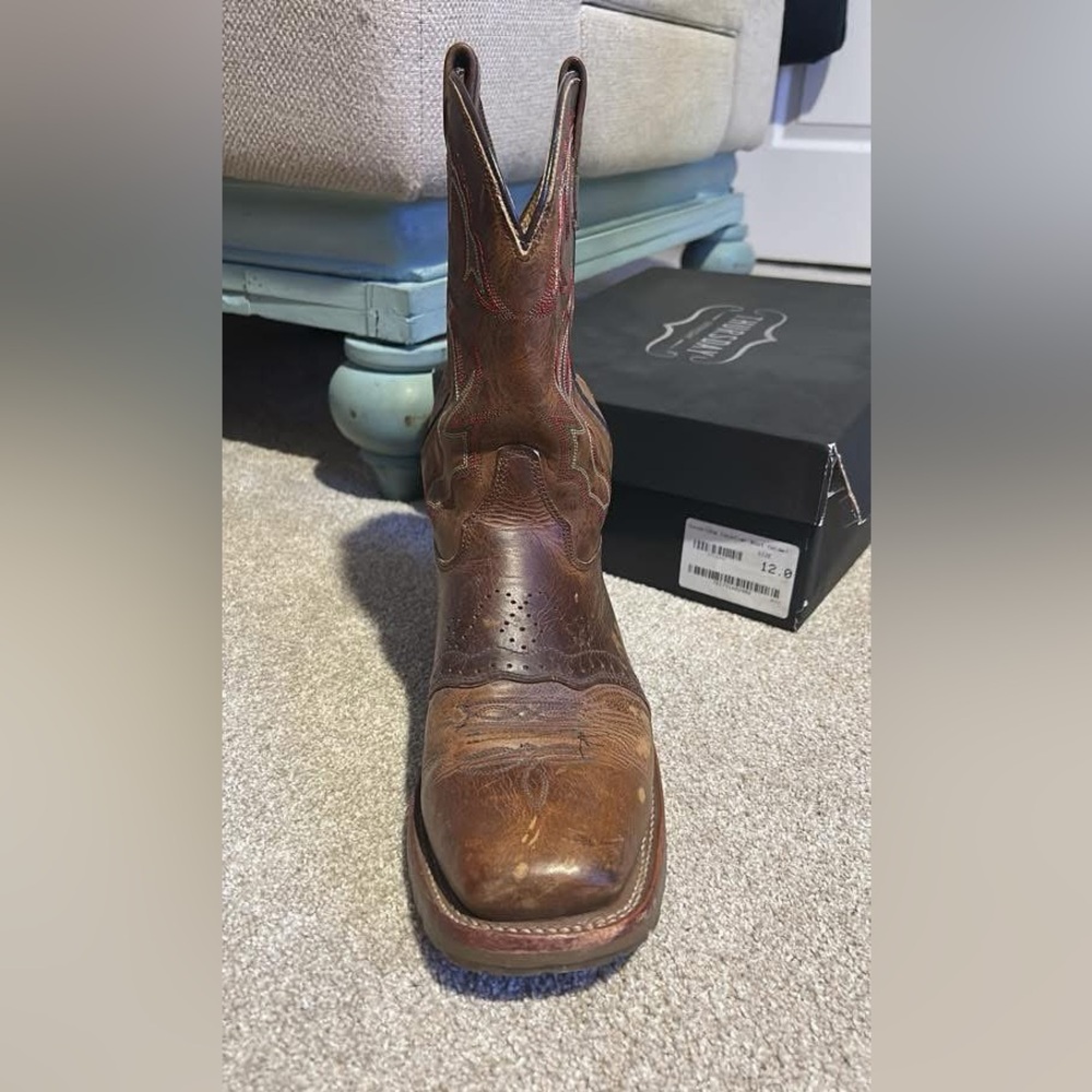 Double H Brown Western Boots